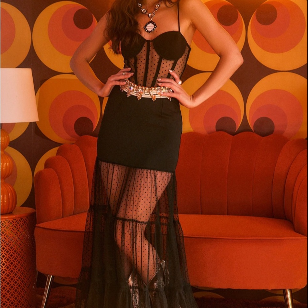 Black Corset Dress